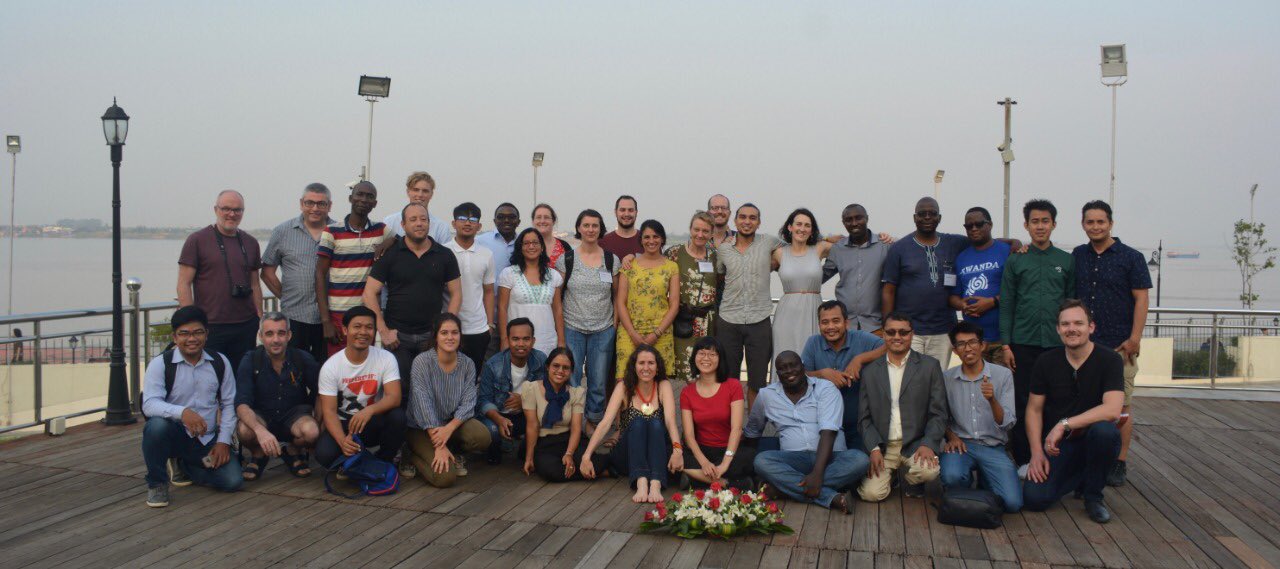 Member of CTS and PRAXIS at a joint Early Career Researcher development workshop in Cambodia, 2019.